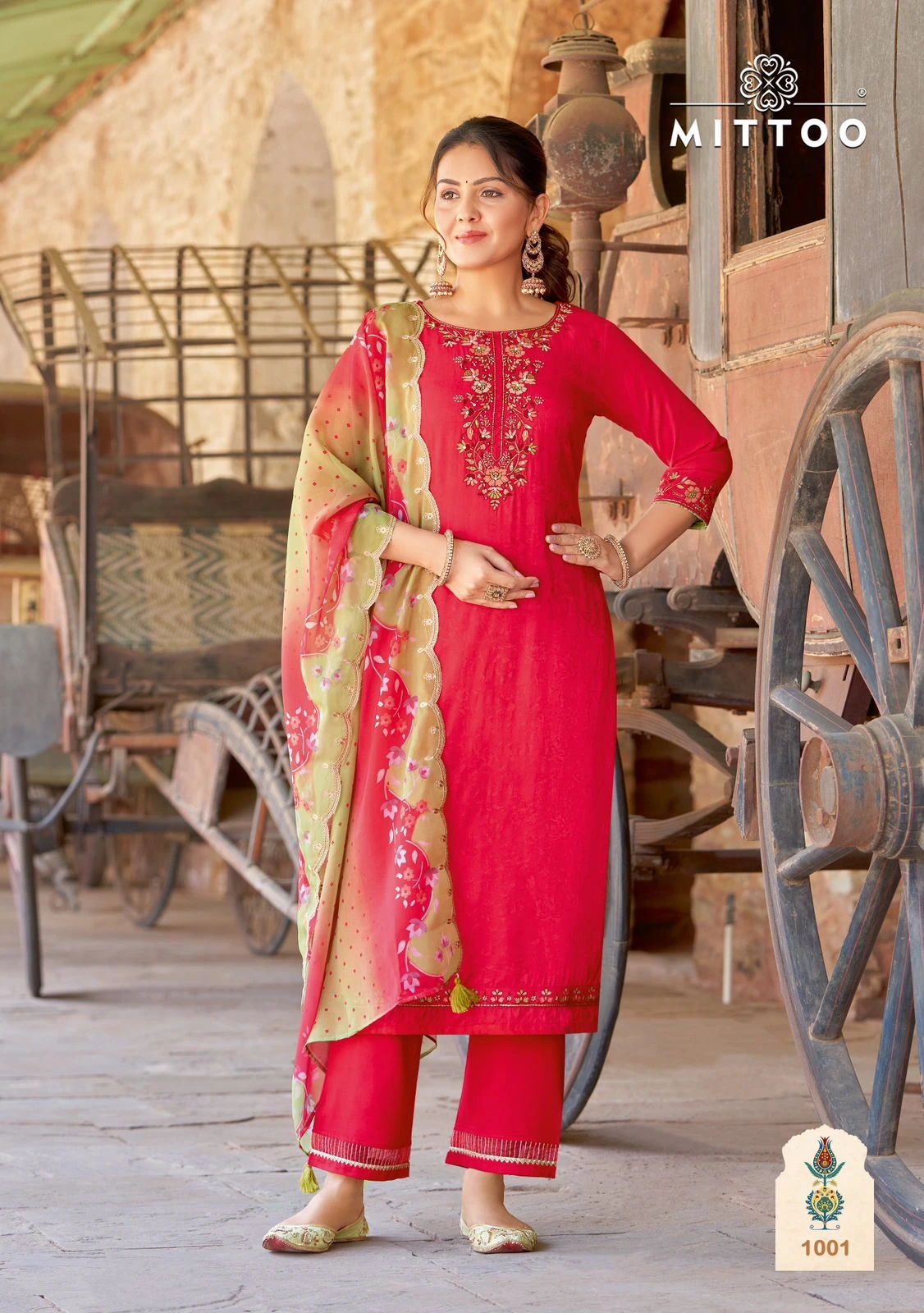 Mittoo Elegance Rayon Wholesale Readymade Salwar Suit Catalog — Wholesale Salwar Suits, Mittoo wholesale from Surat - Gallery Image 3